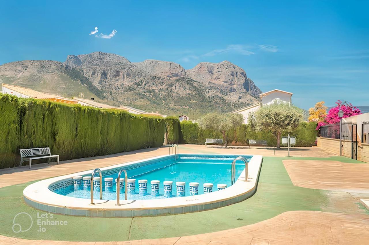 Velo Villa W/ A/C, Free Wi-Fi & Pool Near Benidorm Polop Buitenkant foto
